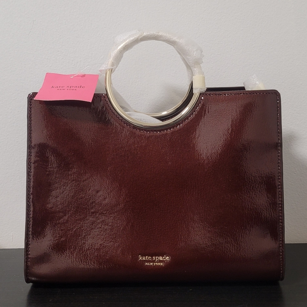 Kate Spade Purse, Burgundy, Brand New